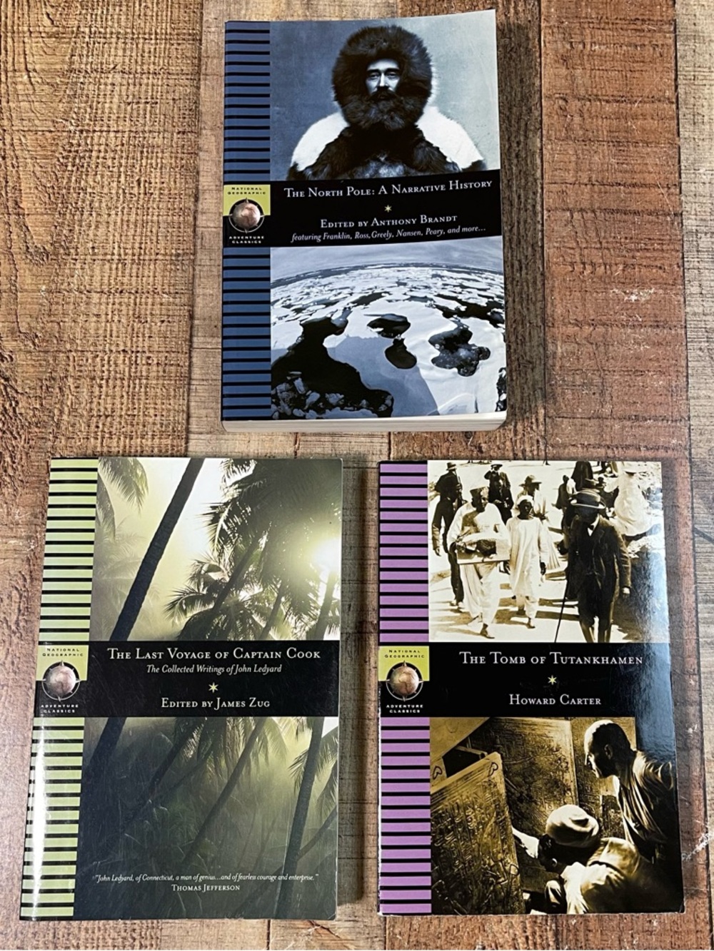 National Geographic Adventure Classics Book Bundle History Biography Memoir